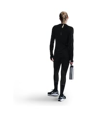 Nike Black Swift DriFIT UV Long Sleeve Crew Neck Running Top - Image 2 of 11
