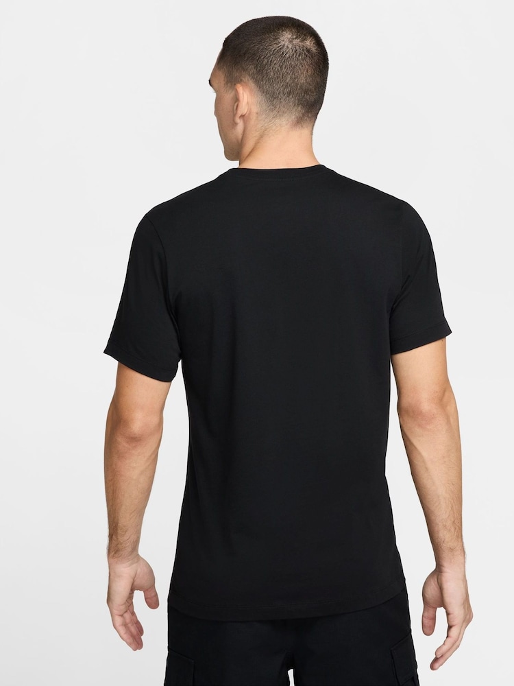 Nike Black Sportswear Cosmic Graphic T-Shirt - Image 2 of 4