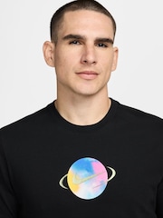 Nike Black Sportswear Cosmic Graphic T-Shirt - Image 3 of 4