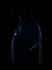 Nike Cactus Blue Dri-FIT Stride Running T-Shirt - Image 10 of 11