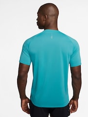 Nike Cactus Blue Dri-FIT Stride Running T-Shirt - Image 2 of 11