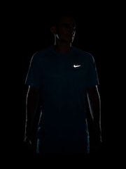 Nike Cactus Blue Dri-FIT Stride Running T-Shirt - Image 8 of 11