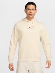 Nike Light Khaki Sportswear Club Air Max Graphic Hoodie - Image 1 of 7