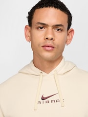 Nike Light Khaki Sportswear Club Air Max Graphic Hoodie - Image 3 of 7