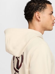 Nike Light Khaki Sportswear Club Air Max Graphic Hoodie - Image 6 of 7