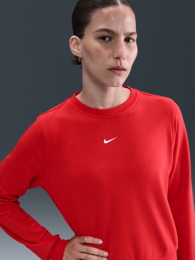 Nike University Red One Dri-FIT Crew Neck Sweatshirt - Image 5 of 5