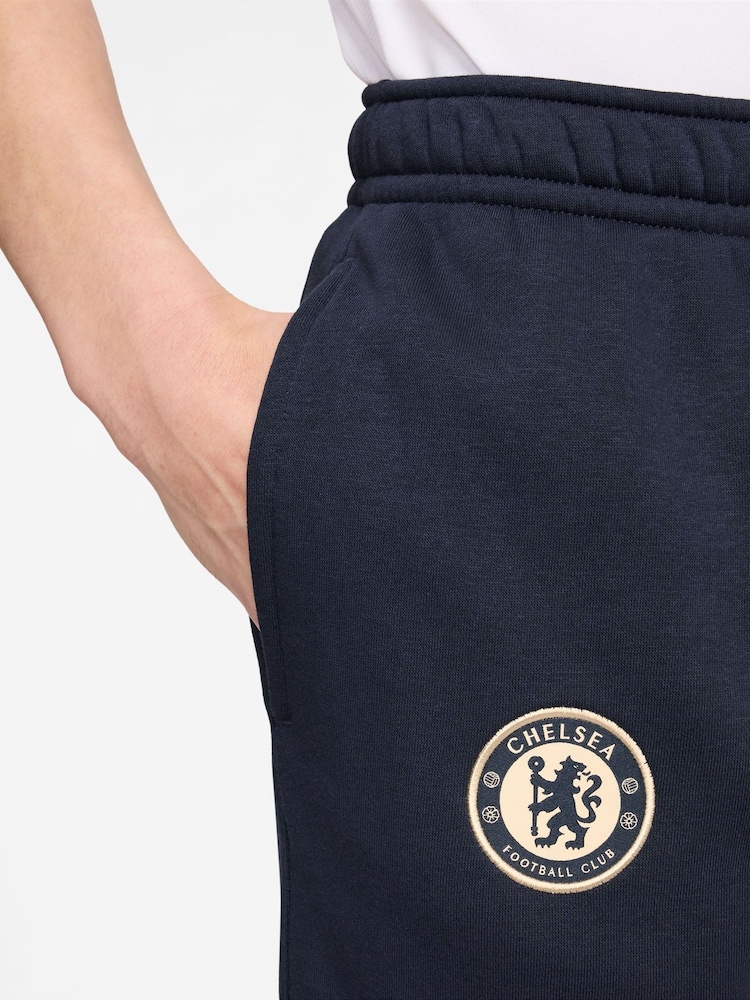 Nike Blue Chelsea FC Club Joggers - Image 3 of 3