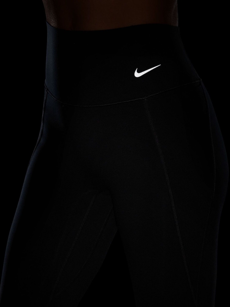 Nike Black Universa Medium-Support High-Waisted Leggings - Image 13 of 13