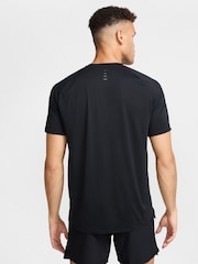 Nike Black Dri-FIT Stride Running T-Shirt - Image 2 of 9