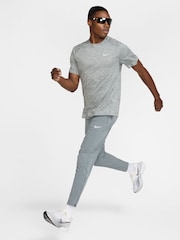 Nike Smoke Grey Dri-FIT Stride Running T-Shirt - Image 7 of 8