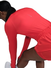 Nike Crimson Swift DriFIT UV Long Sleeve Crew Neck Running Top - Image 8 of 10