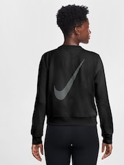 Nike Black One Dri-FIT Crew Neck Sweatshirt - Image 2 of 3