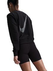 Nike Black One Dri-FIT Crew Neck Sweatshirt - Image 4 of 5