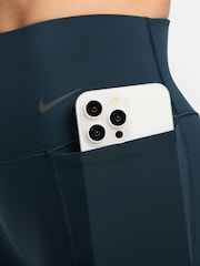Nike Armory Navy Universa Medium-Support High-Waisted Leggings - Image 3 of 4