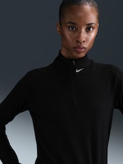 Nike Black Dri-Fit Half Zip Pacer Top - Image 4 of 5