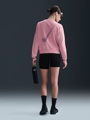Nike Elemental Pink One Dri-FIT Crew Neck Sweatshirt - Image 2 of 6