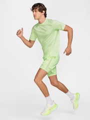 Nike Lime Green Dri-FIT Stride Running T-Shirt - Image 4 of 6