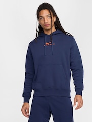 Nike Obsidian Sportswear Club Air Max Graphic Hoodie - Image 1 of 8