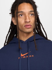 Nike Obsidian Sportswear Club Air Max Graphic Hoodie - Image 4 of 8