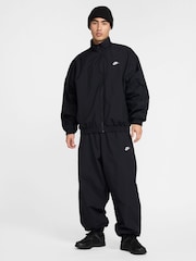 Nike Black Oversized Club Woven Track Jacket - Image 3 of 6