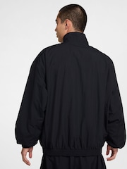 Nike Black Oversized Club Woven Track Jacket - Image 4 of 6