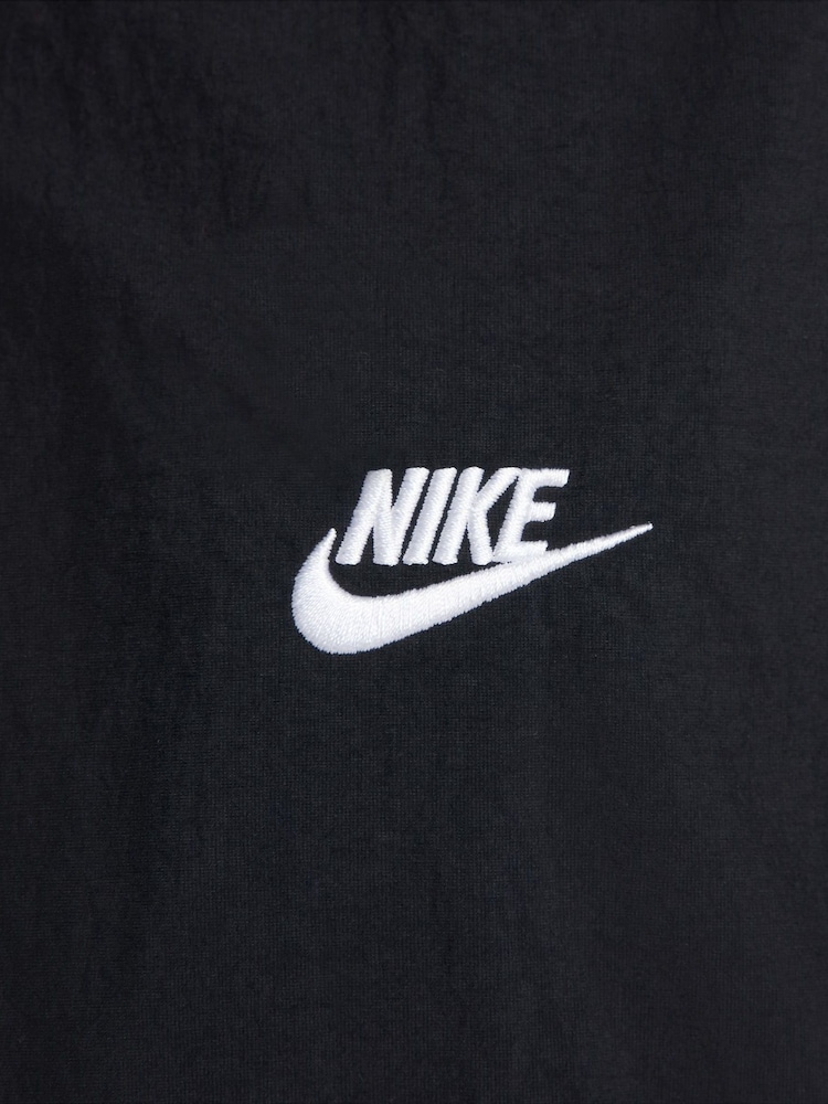 Nike Black Oversized Club Woven Track Jacket - Image 6 of 6