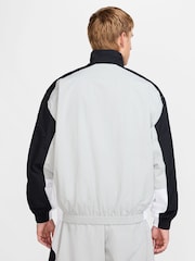 Nike Black Oversized Club Woven Track Jacket - Image 2 of 6
