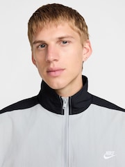 Nike Black Oversized Club Woven Track Jacket - Image 3 of 6