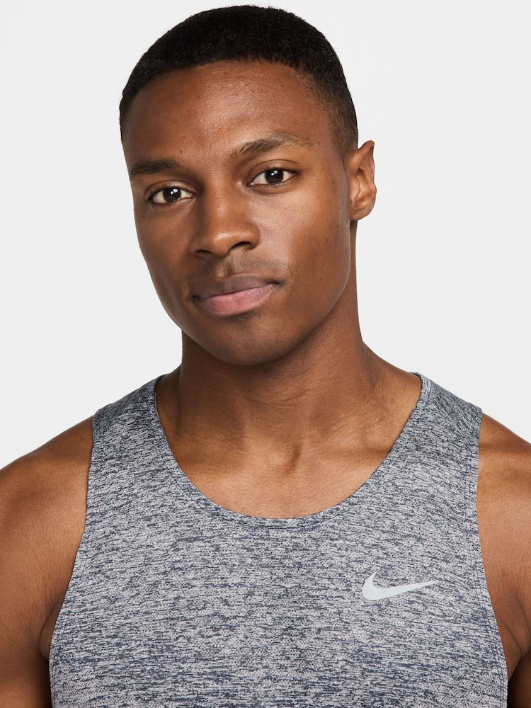 Nike Thunder Blue Stride Dri-FIT ADV Running Vest Top - Image 3 of 8
