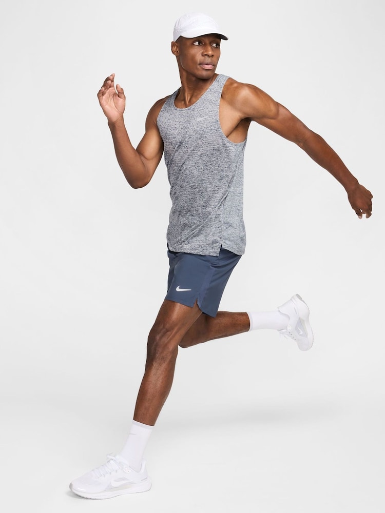 Nike Thunder Blue Stride Dri-FIT ADV Running Vest Top - Image 5 of 8