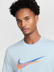 Nike Glacier Blue Sportswear T-Shirt - Image 3 of 4