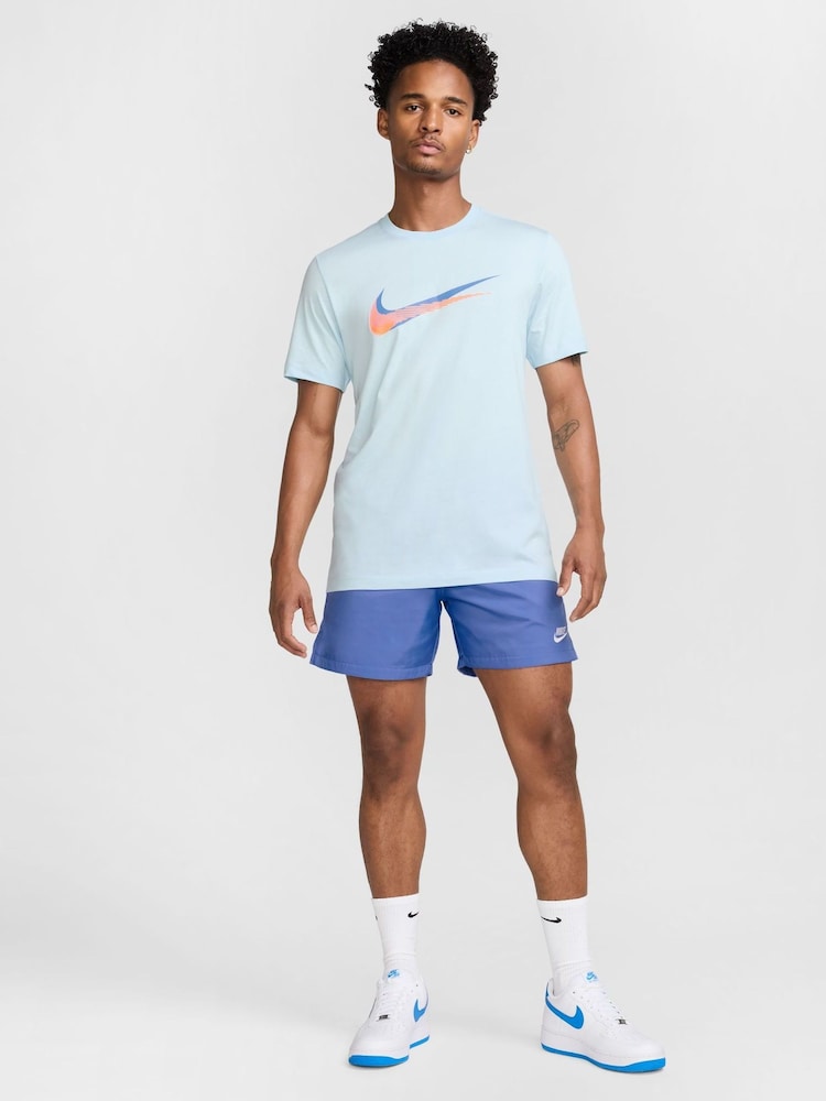 Nike Glacier Blue Sportswear T-Shirt - Image 4 of 4