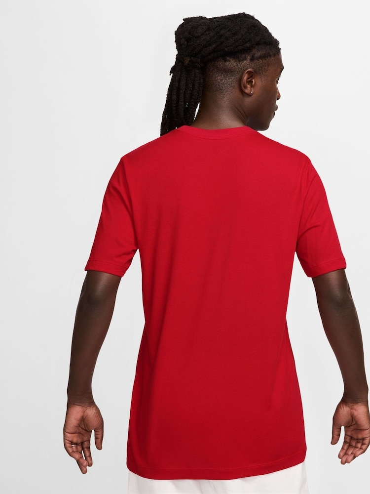Nike University Red Sportswear T-Shirt - Image 2 of 3
