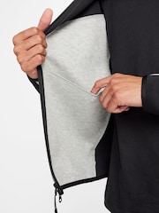 Svart/Grå - Nike Tech Fleece Zip Up Huvtröja - Bild 6 av 13