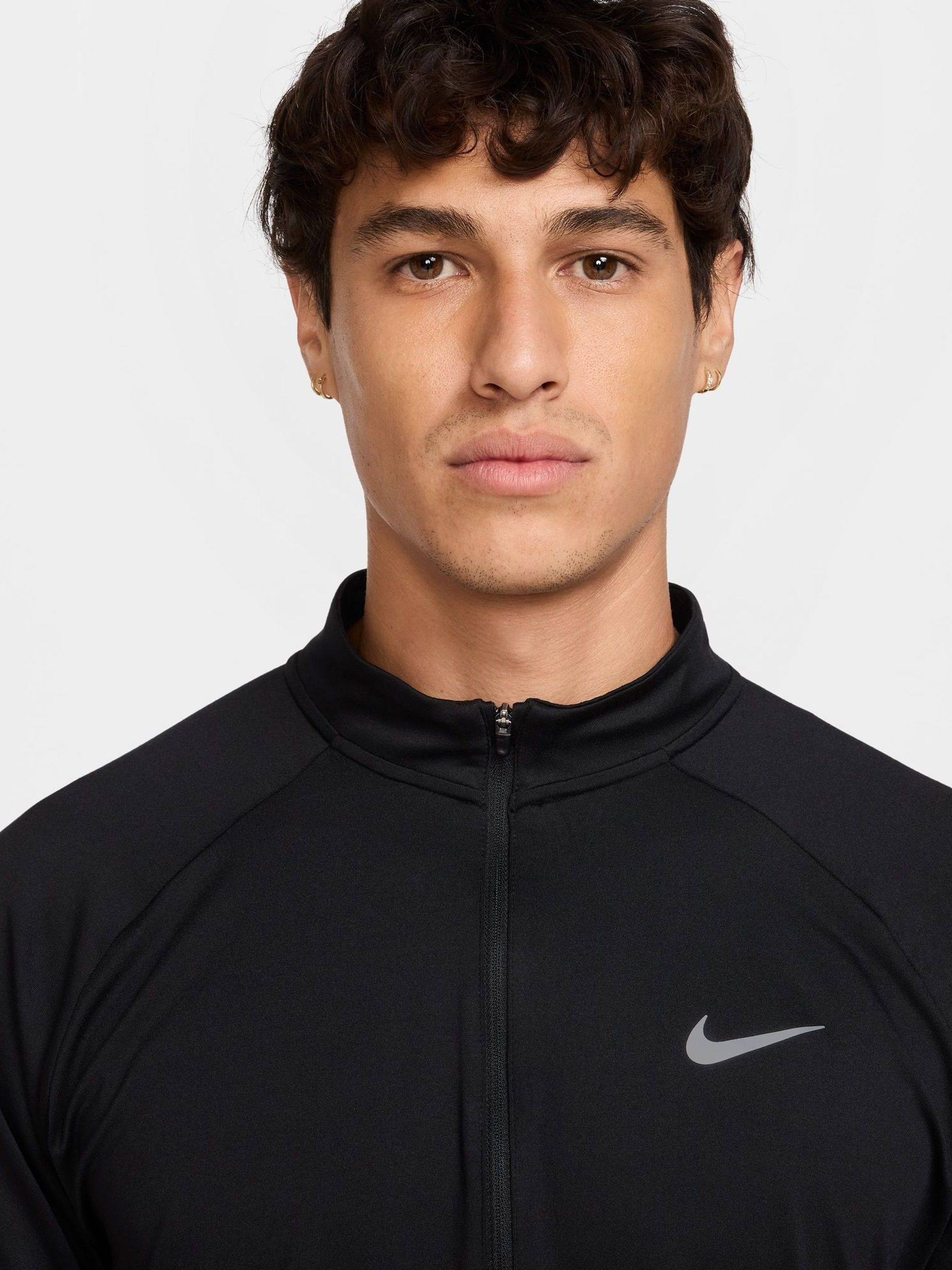 Comprar Preto - Camiseta de corrida Nike Dri-FIT Stride com meio