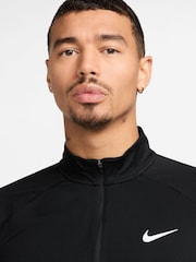 Nike Black Dri-FIT Stride Half Zip Midlayer Running Top - Image 3 of 9