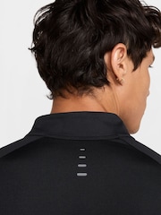 Nike Black Dri-FIT Stride Half Zip Midlayer Running Top - Image 6 of 9