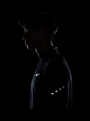 Nike Black Dri-FIT Stride Half Zip Midlayer Running Top - Image 9 of 9