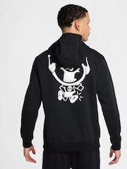 Nike Black Sportswear Club Air Max Graphic Hoodie - Image 2 of 7