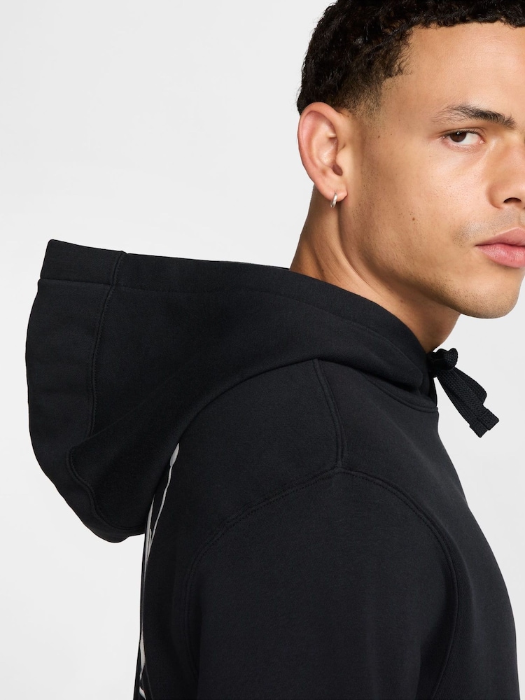 Nike Black Sportswear Club Air Max Graphic Hoodie - Image 7 of 7