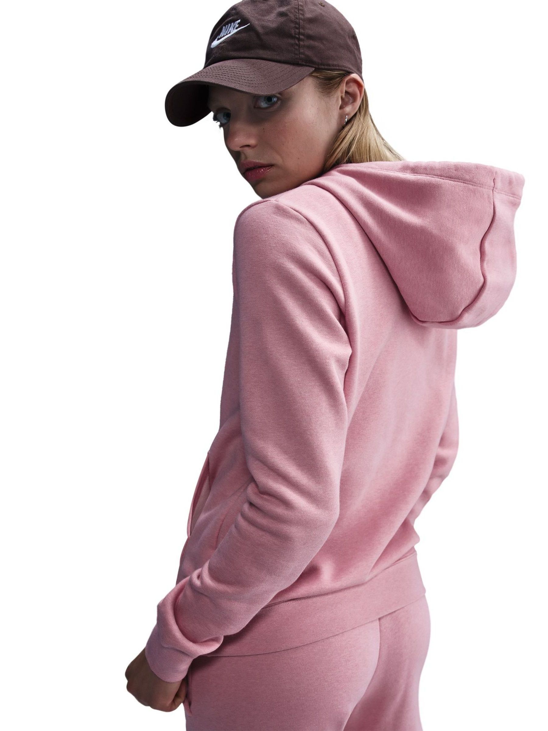 nike womens pink hoodie