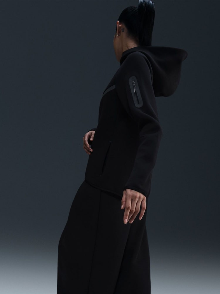 Nike Black Sportwear Tech Fleece Windrunner - Image 5 of 5