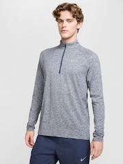Modra - Nike Dri-FIT Stride Half Zip Midlayer tekaški top - Slika 1 iz 7