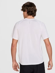 Nike White Dri-FIT Stride Running T-Shirt - Image 2 of 5