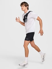 Nike White Dri-FIT Stride Running T-Shirt - Image 4 of 5