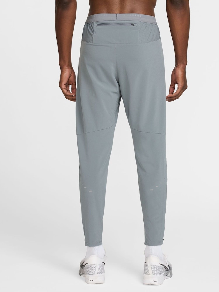 Nike Smoke Grey Dri-FIT Stride Woven Running Joggers - Image 2 of 6