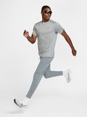 Nike Smoke Grey Dri-FIT Stride Woven Running Joggers - Image 3 of 6
