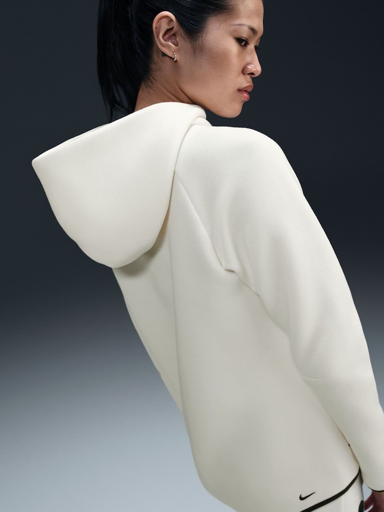 Nike White Sportwear Tech Fleece Windrunner - Image 5 of 6