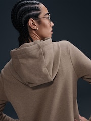 Nike Mink Brown Sportwear Club Fleece Graphic Hoodie - Image 5 of 6