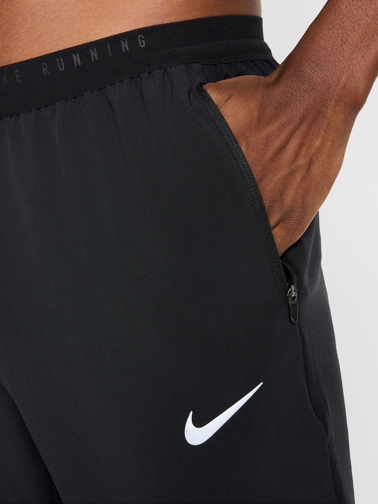 Nike Black Dri-FIT Stride Woven Running Joggers - Image 4 of 9